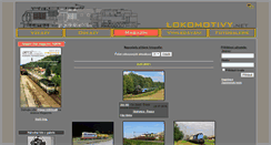 Desktop Screenshot of lokomotivy.net