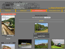 Tablet Screenshot of lokomotivy.net